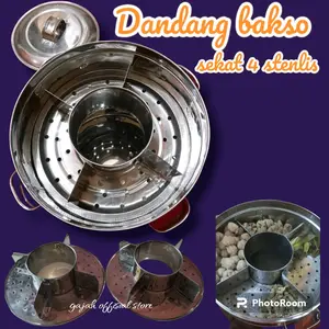PROMO BISA COD..!! DANDANG BAKSO SEKAT 4 STENLIS Kitchenware