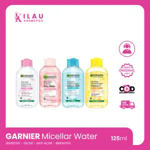 GARNIER Micellar Water - Pembersih Makeup Garnier 125ml