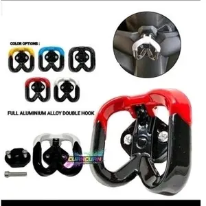 Gantungan Barang Motor Universal AutoLook Besi Safety Hook Double Big X