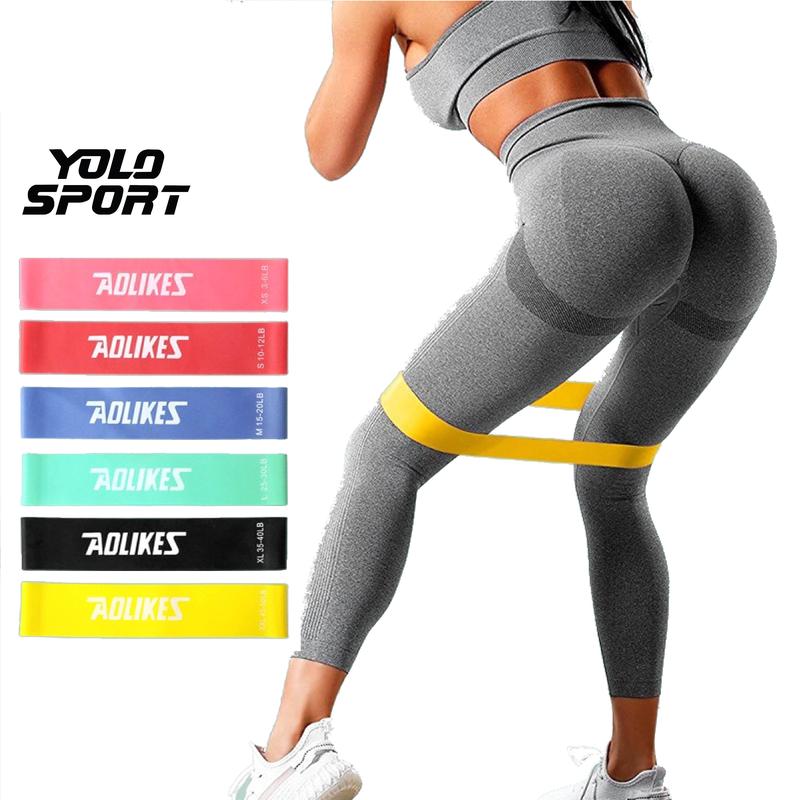 Bộ 6 Dây Kháng Lực tập thể dục đàn hồi Kháng Lực cao cấp Aolikes AL3601 YOLO…