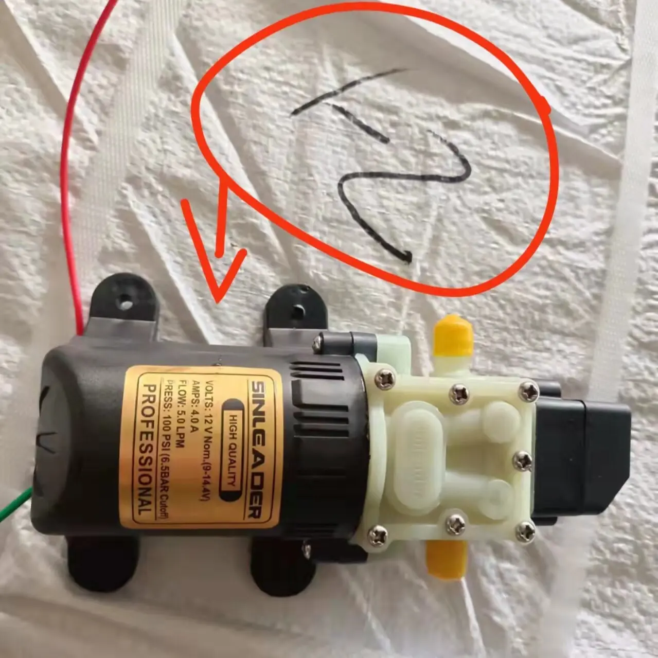 ￼máy bơm tăng áp mini 12v - máy bơm phun sương 12v bình xịt