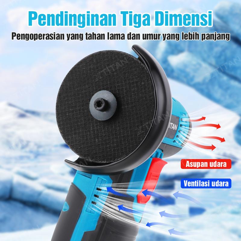 Product Introduction of DNY 12V Brushed Gerinda Sudut Mini Mesin Gerinda Tangan Alat Pemotong Alat Listrik Penggiling Sudut Nirkabel Cordless Angle Grinder 16
