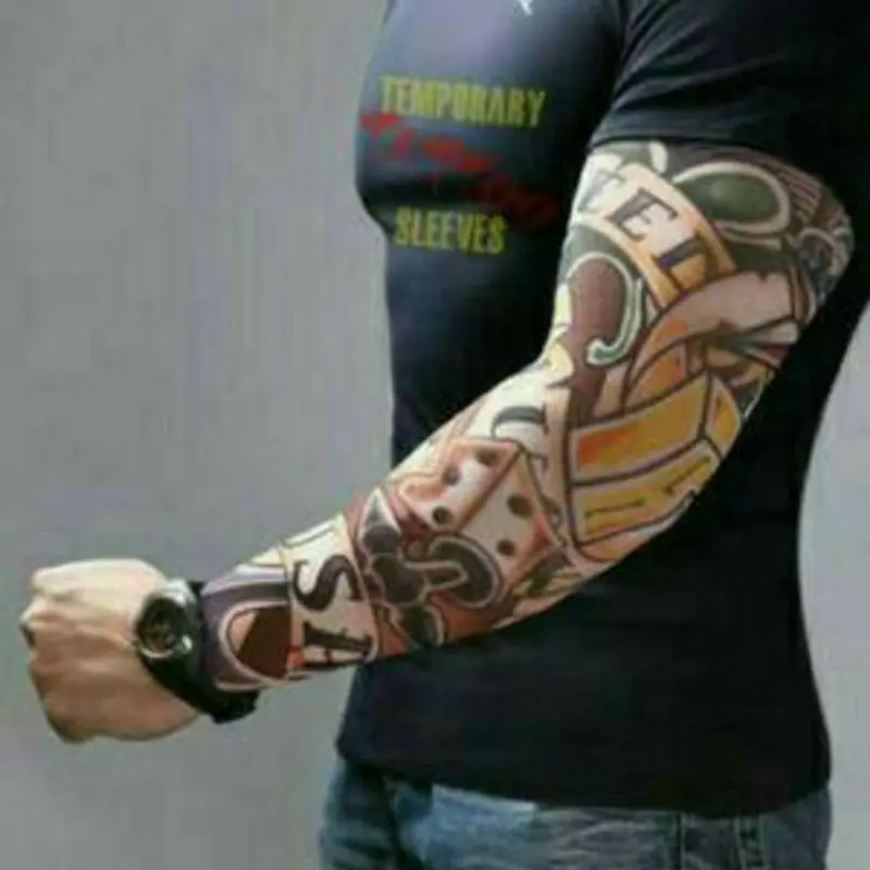 Manset tangan / handsock sarung lengan panjang motif tato 5