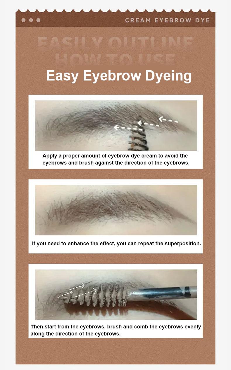 [TERBARU]HANZION. Pomade Alis Waterproof – Alis Tebal Cepat! Anti Keringat,Tahan Lama,Alis Natural Coklat