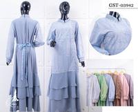 Gambar GAMIS OZIAS SIFON CERUTY 03942 LD 105 I Gamis Brisemade I Gamis Wisuda Muslimah Mutiara Nyaman - coklat dari Ozias.id Kota Administrasi Jakarta Barat 3 Tokopedia