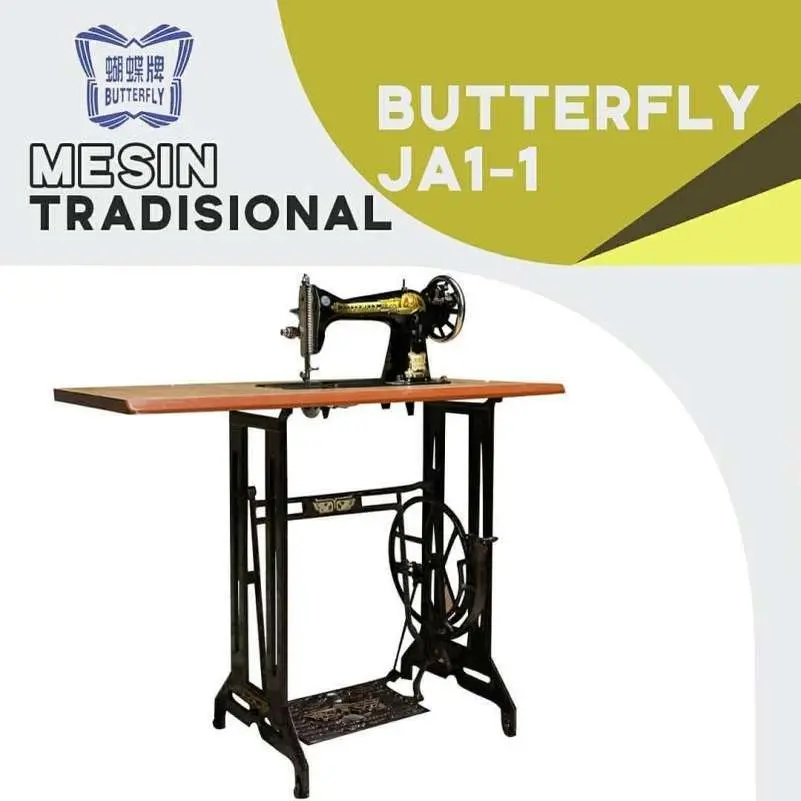 Mesin Jahit BUTTERFLY JA-1 Tradisional (FULL SET)