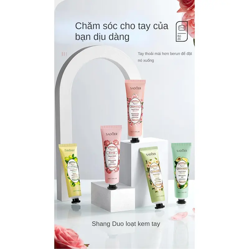 Kem Dưỡng Da Tay Dưỡng Ẩm Và Làm Mềm, Hương Bơ, Sản Phẩm Chăm Sóc Tay Tươi Mới Và Không Nhờn 5
