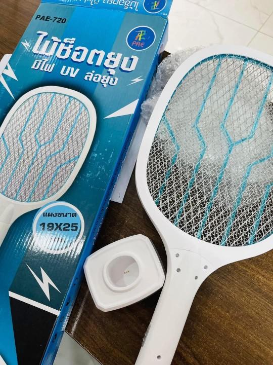 Product Introduction of VỢT MUỖI THAILAN CAO CẤP PAE-720  rất chắc chănd,cắm điện bật đền là muỗi tự bay vào ,thay thế luôn đèn ngủ 1