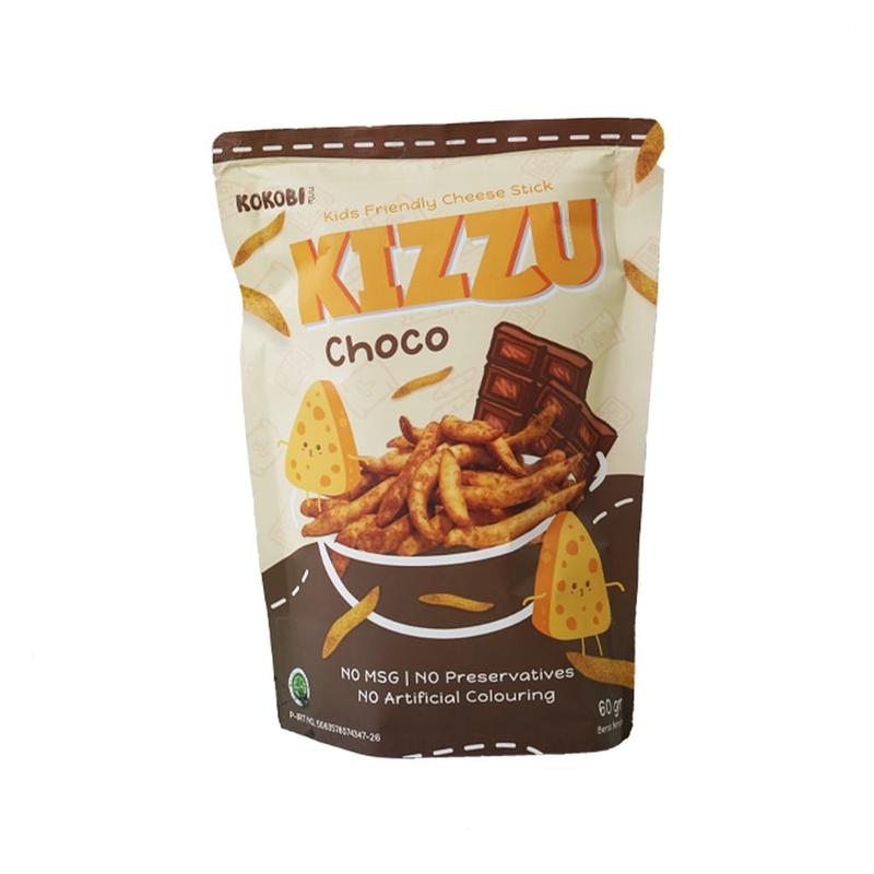 Kokobi Kizzu Cheese Stick Telur Gabus NO MSG 60gr 1thn+ 2