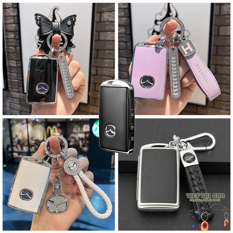 Ốp Chìa Khoá Xe Mazda 3 2020 - 2025; New CX5 2023 - 2025; CX3 - CX30 - CX8 2023 - 2025