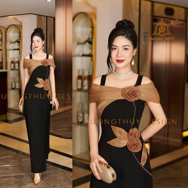 PhuongThuy Design – Đầm Dạ Hội Hương Sắc Kiêu Xa | Thiết Kế Độc Quyền, Sang Trọng, Chất Liệu Cao Cấp, Tôn Dáng Hoàn Hảo | Phù Hợp Dự Tiệc, Sự Kiện, Lễ Hội