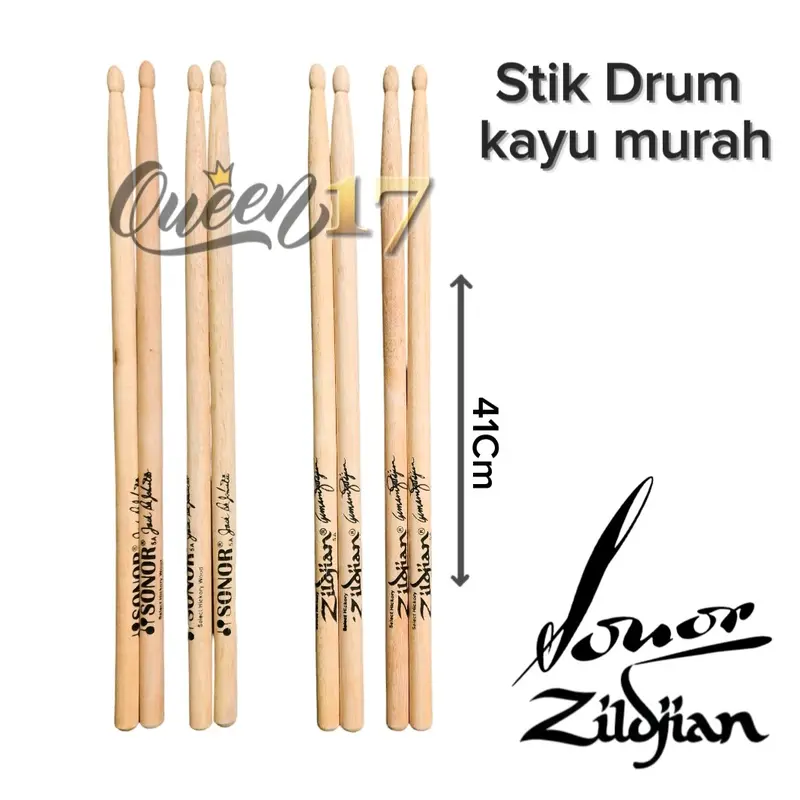 Stik Drum Kayu Murah Berkualitas 0