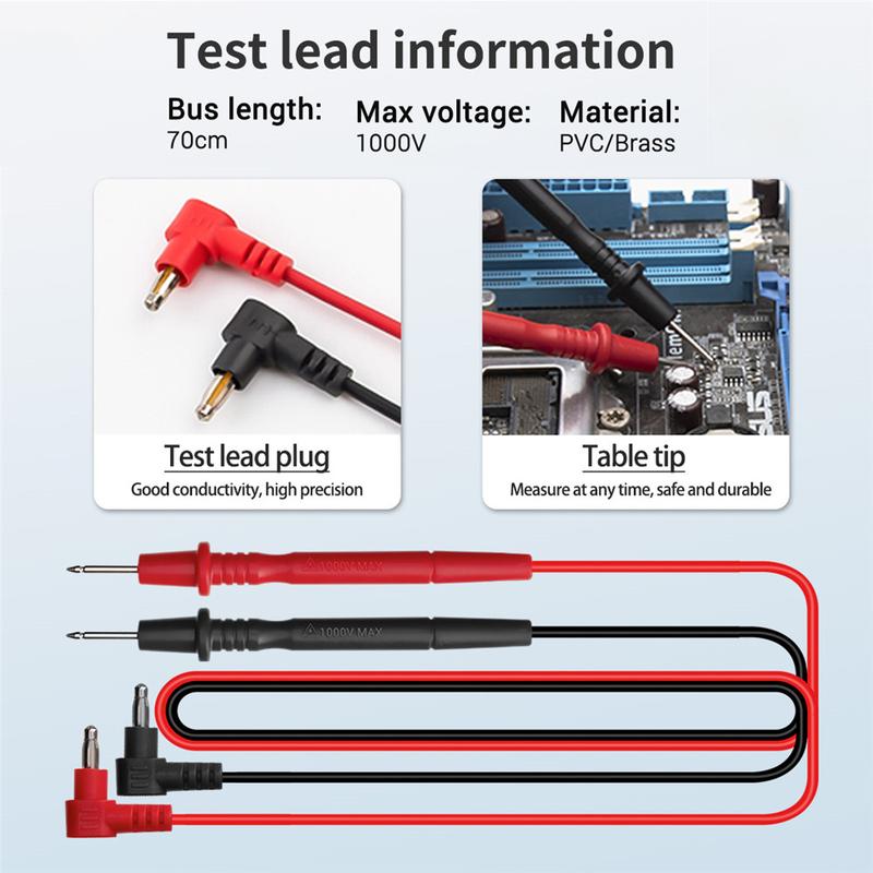 Product Introduction of Đồng hồ vạn năng DT9205A màn hình kỹ thuật số đồng hồ vạn năng thông minh Máy đo bảo dưỡng thợ điện chính xác cao 53