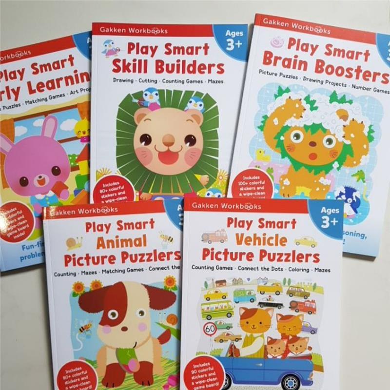 Product Introduction of High Quality Gakken Play Smart Early Learning 3+ (9784056210903) stickers 8