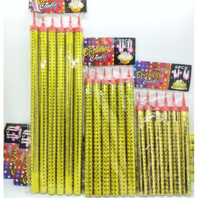 Nến phụt sinh nhật gắn bánh kem hoặc cầm tay size 30cm