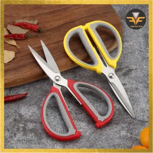Gunting Serbaguna Multifungsi Stainless Steel Tajam Soft Grip Gagang Empuk Anti Karat / Good Quality Scissors Kitchenware Kitchenware