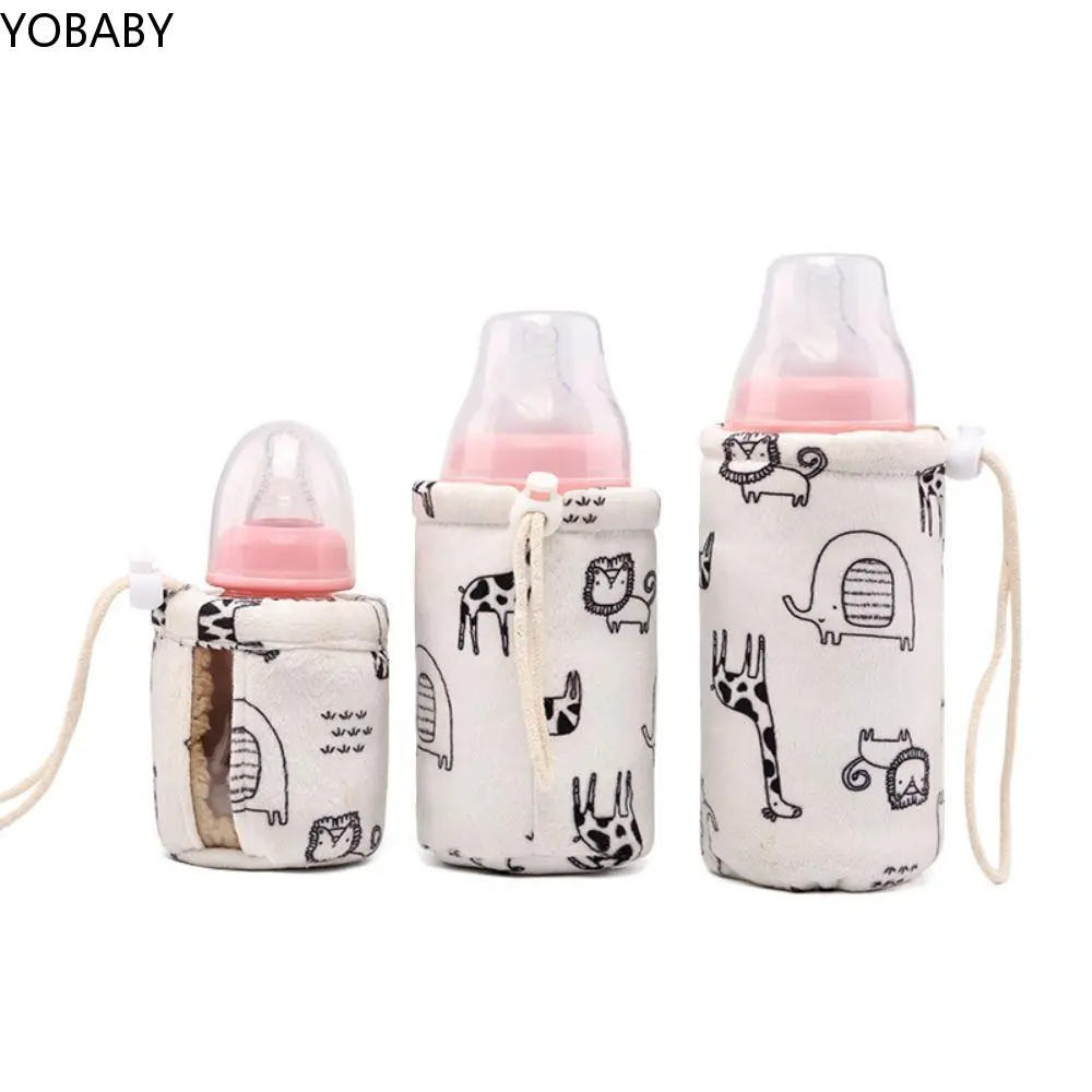 YOBABY Outdoor Insulation Bag Baby Feeding Milk Warmer Bottle Holder Baby Bottle Mommy Clutch Bag Stroller Accessories Stroller Hang Bag Kid Bottle Holder Baby