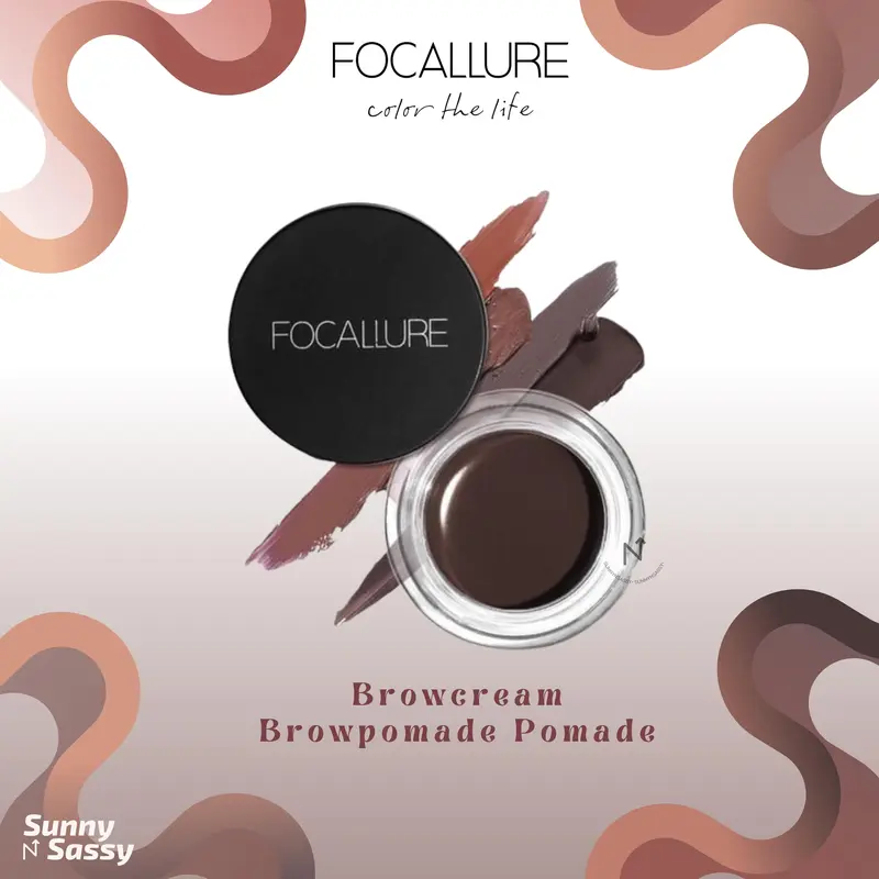 FOCALLURE Waterproof Brows Gel Cream Pomade Waterproof Eyebrow Alis 0