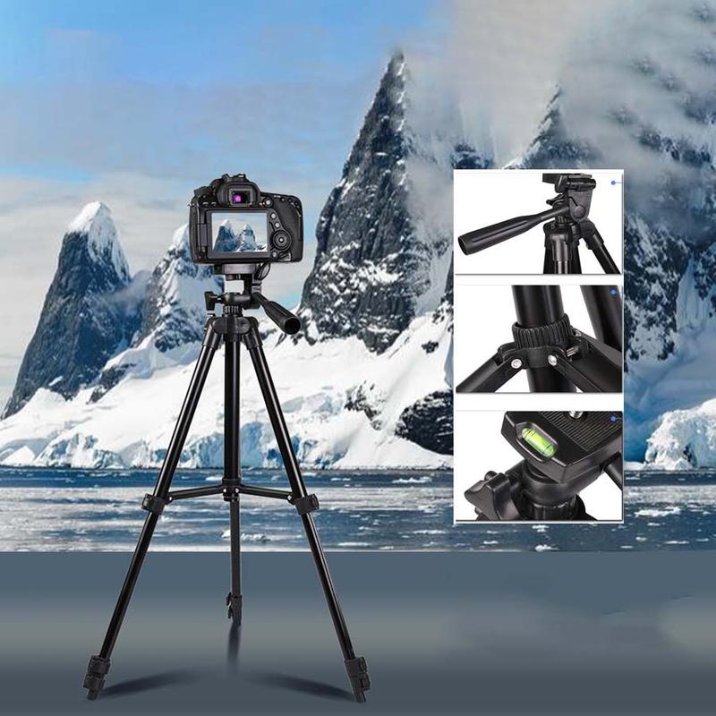 Folding Tripod Stand, Extendable Tripod Stand, Suitable for Camera, DV, Phone, Smartphone, Projector, Fill Light & Telescope, Suitable for Photography 2