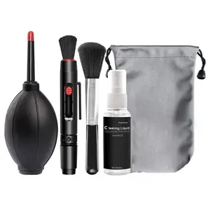 TaffSTUDIO Set Cleaning Kit 5 in 1 Pembersih Kamera Camera Pembersih kamera PC Laptop Spray Sikat Lcd