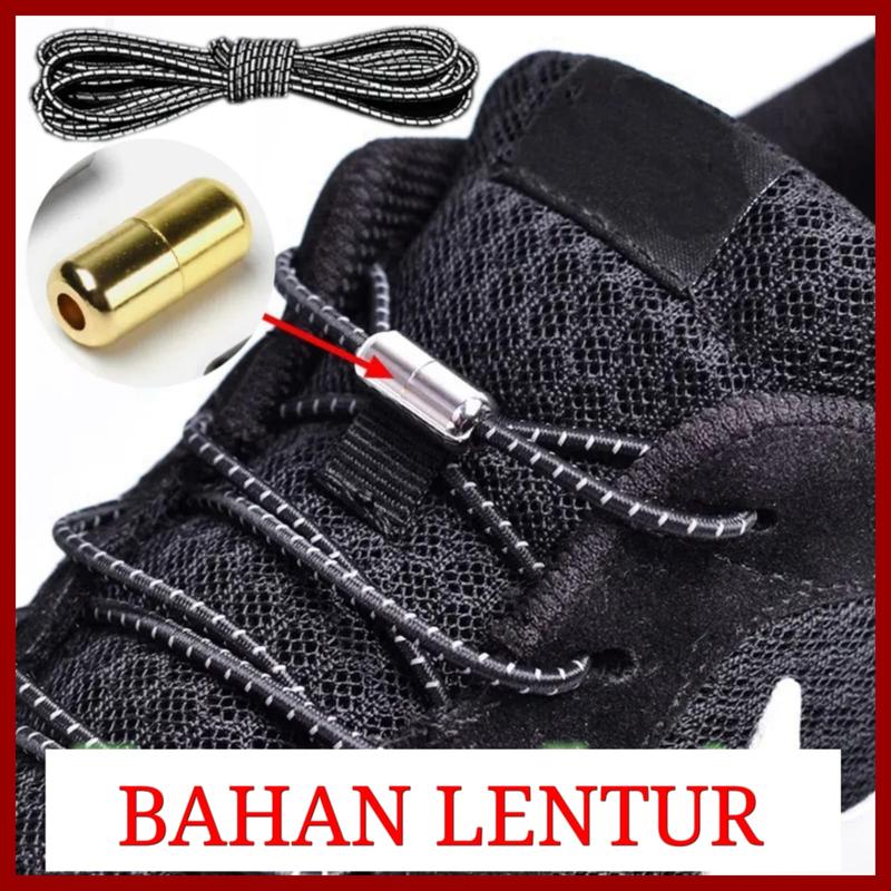TALI SEPATU PRAKTIS TALI SEPATU INOVATIF TANPA IKAT SHOE LACES AKSESORIS SEPATU 1