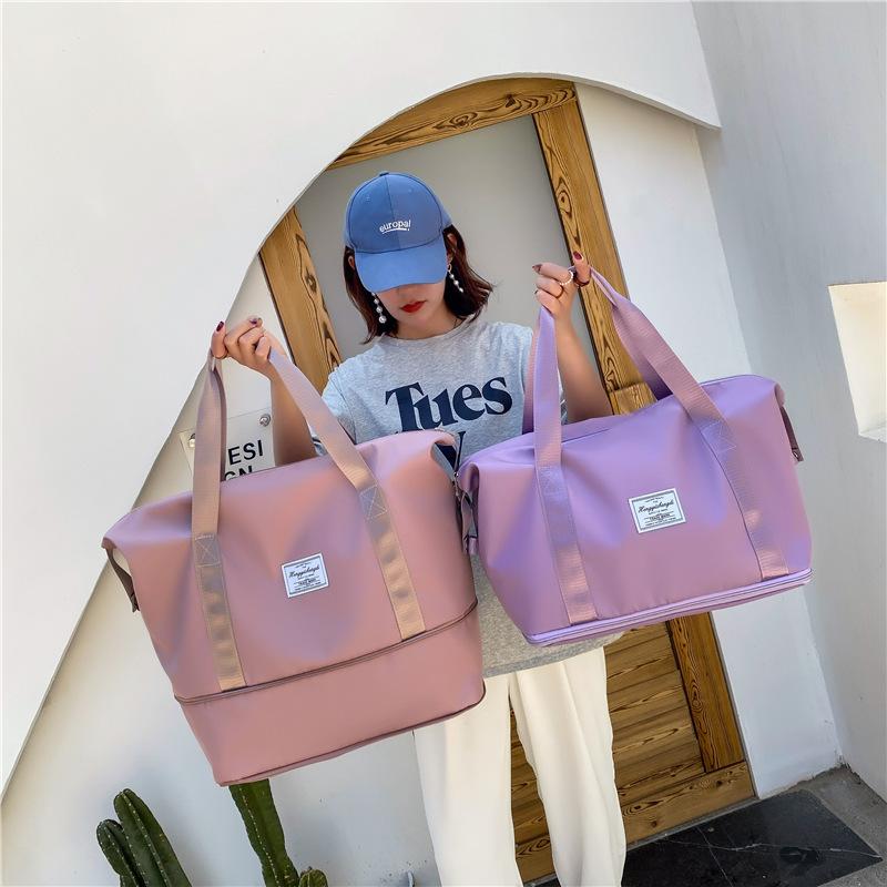 Túi Xách Du Lịch Cỡ Lớn 2 Tầng Đa Năng Nam Nữ Đựng Quần Áo Mỹ Phẩm