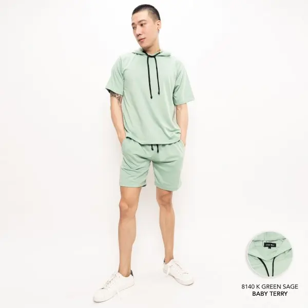Jane Frey Clothing Hoodie Set Freypv 8140 Sweatshirt Hoodie Set M-XL Sweater Set Casual Sweatshirt Workout Pria Polos Katun sweater satu set celana 4
