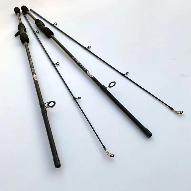 Combo cần lure máy đứng Sói Đen Deukio AC kèm phụ kiện giá rẻ Bắt Cá Đi Câu Fishing Câu Cá 2