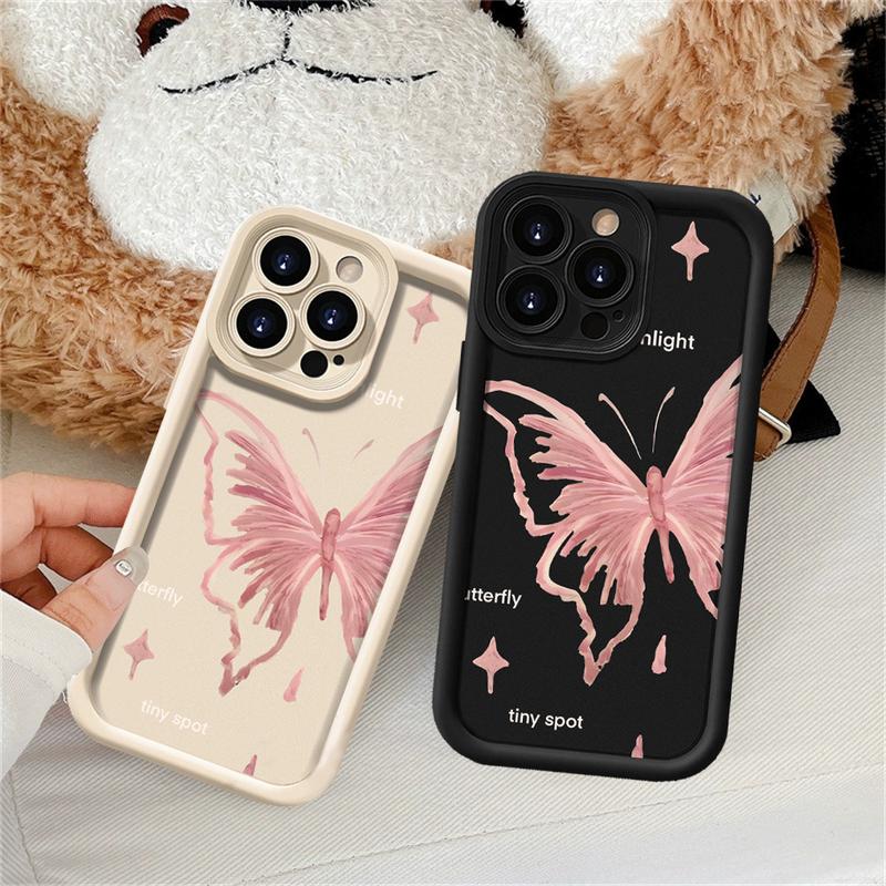 Product Introduction of Case for Redmi Note 13  Pro A2 A1 Note 12 Note11S Redmi13C12C 10C 10 10A 9C 9A 9T POCO M5S Note12Pro 11Pro 10S 9S 9Pro Poco X5 5G X3 NFC X3 Pro Pro pink butterfly Soft Cover Rixuan 3C 16