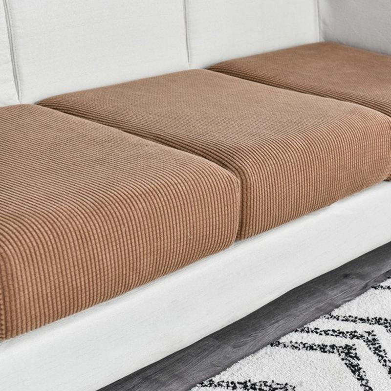 Vỏ Đệm Ghế Sofa, Màu Trơn Dày Và Đàn Hồi, Siêu Mềm, Vỏ Đệm Ghế Sofa Đơn, Bảo Vệ Đồ Nội Thất, Vỏ Đệm Sofa, Vỏ Bảo Vệ Sofa, Vỏ Thay Thế Có Thể Tháo Rời 7