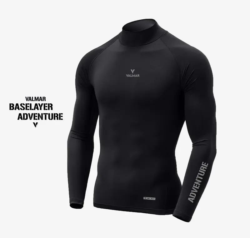 Baselayer manset pria olahraga valmar adventure tangan panjang / baju ketat outdoor / compression wear Sport 0