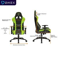 Gambar ONEX GX3 Premium Quality Gaming Chair Kursi - GREEN - GREEN dari ONEX INDONESIA Kota Administrasi Jakarta Utara 2 Tokopedia