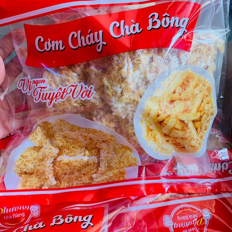 Cơm cháy chà bông Phương Nhà Bàng 1 bịch Snack Ăn Vặt trai cay