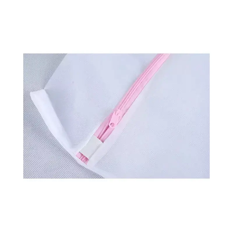 Tempat Baju Kotor Laundry Bag Net Zipper Resleting Kantong Mesin Cuci Pakaian Tas 3