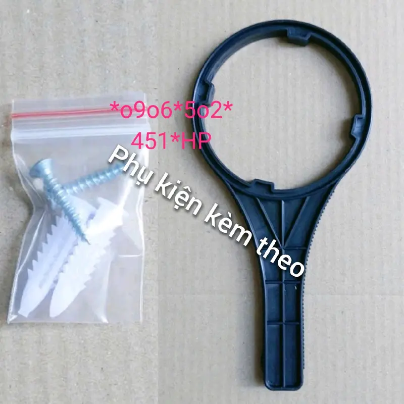Bộ Lọc Thô Sinh Hoạt 3 cấp 10inch - Loại 3 ly xanh dương nước _ 3