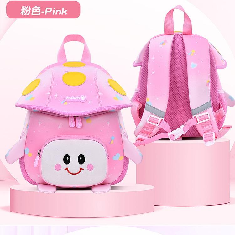 Balo cho bé mầm non - mẫu giáo(2-5 tuổi)-chất liệu cao cấp chống nước , kèm dây chống lạc 5