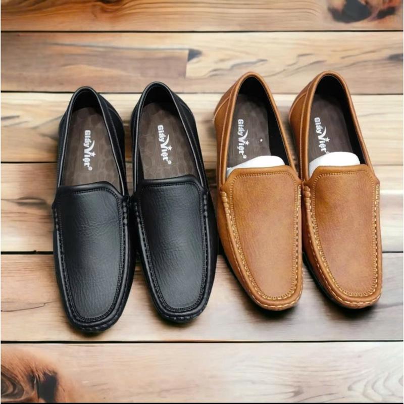 Giày lười nam 2 màu nâu và đen size 39 đên 44 đổi trả nêu không vừa size đế khâu chăc chắn (CLRK) 0