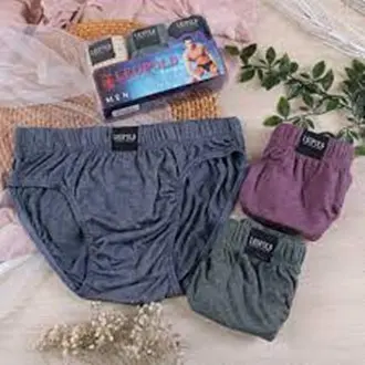 [Fiiyasshop] [3 PCS] Celana Dalam Pria LEOPOLD 02