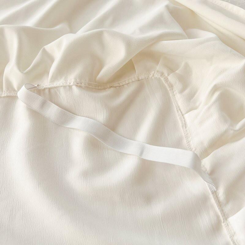 Product Introduction of 6 Color white Bed Sheet Cover With Lace Princess Style Bed Skirt Pure Color Wedding Bridal Bedsheet Skirting Pillowcase Queen King Size Cadar 4
