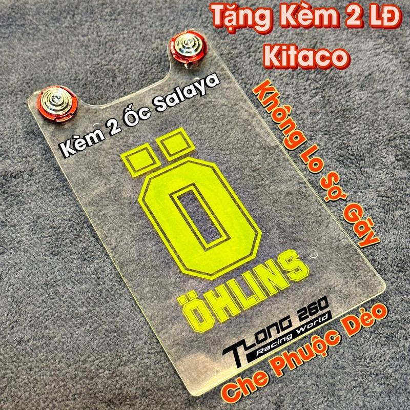 Mica Dẻo Full Ốc Salaya Tặng Long Đền Đỏ Kitaco Inox Phụ Kiện Phụ Tùng