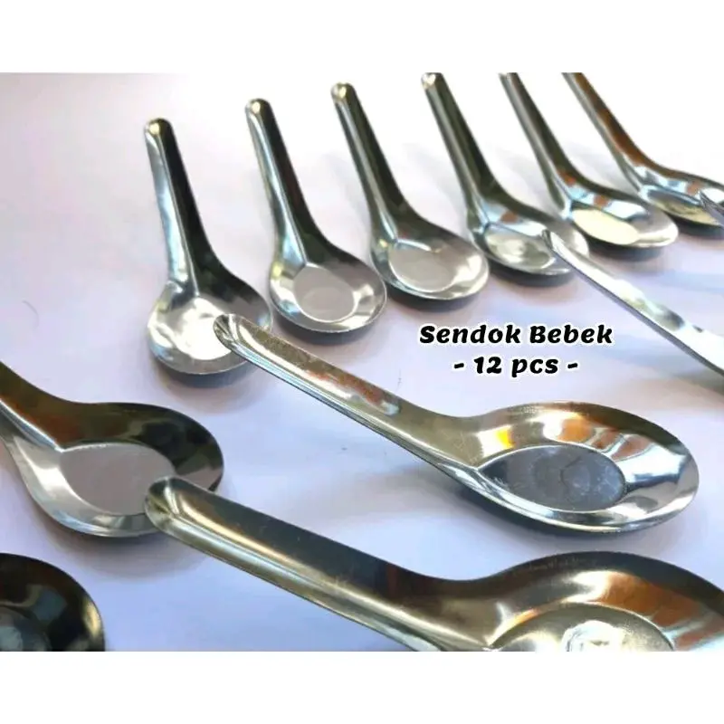 3 lusin SENDOK BEBEK 9GR 333 Steinless ( NAGAKO Spoon Stainless