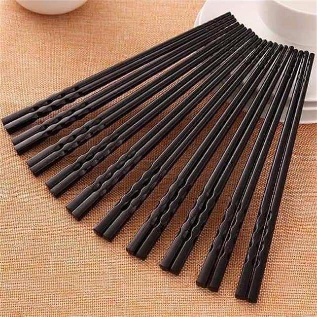 Vỉ 10 đôi đũa nhựa chịu nhiệt- Đũa nhựa - SLock 4