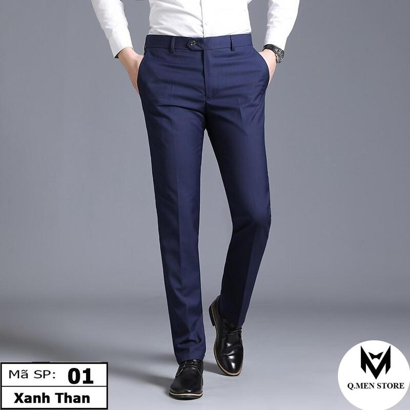 Quần Âu Cao Cấp 5sao - CHUYÊN CÔNG SỞ - Chất vải co dãn chuyên dùng may Áo VEST lịch lãm, sang trọng Nam Menswear Pants