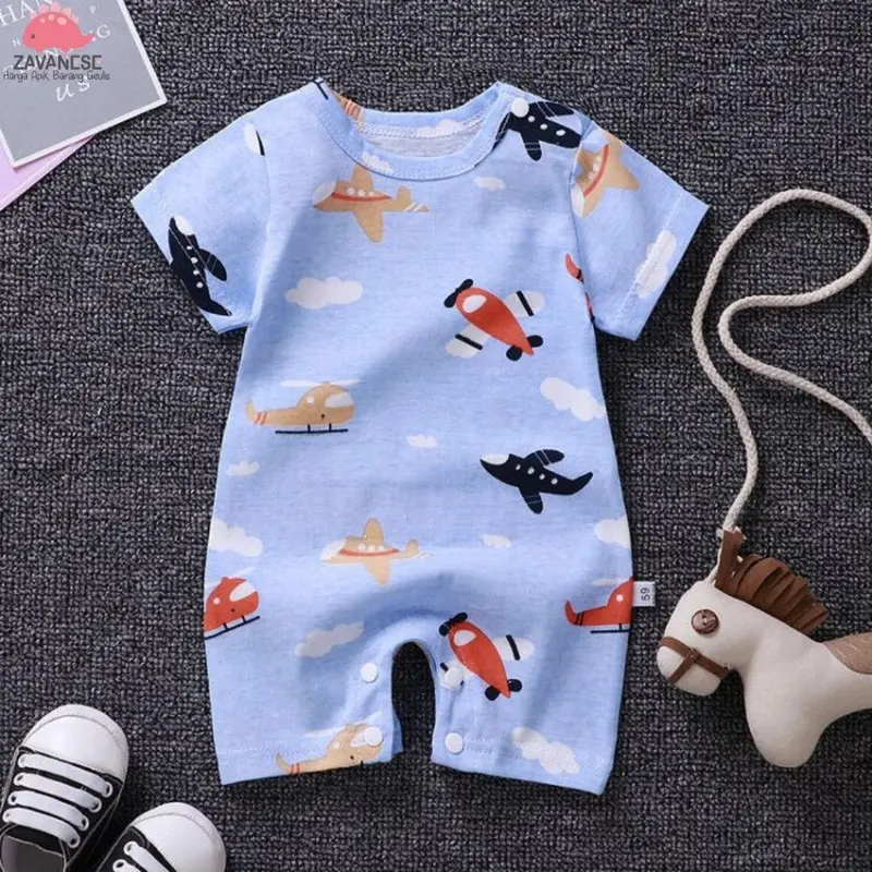 ZAVANESE SETELAN BAJU BAYI JUMPER IMPORT BB002 Katun Perempuan Lengan Cewek 5