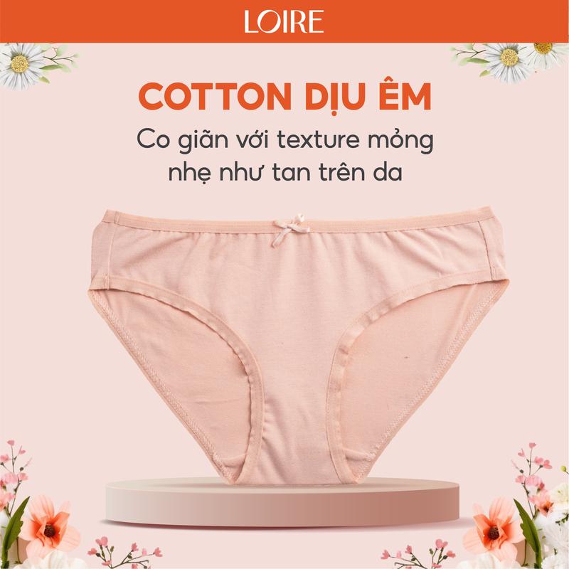 Quần Lót Cotton Cơ Bản Loirechic QLBK16