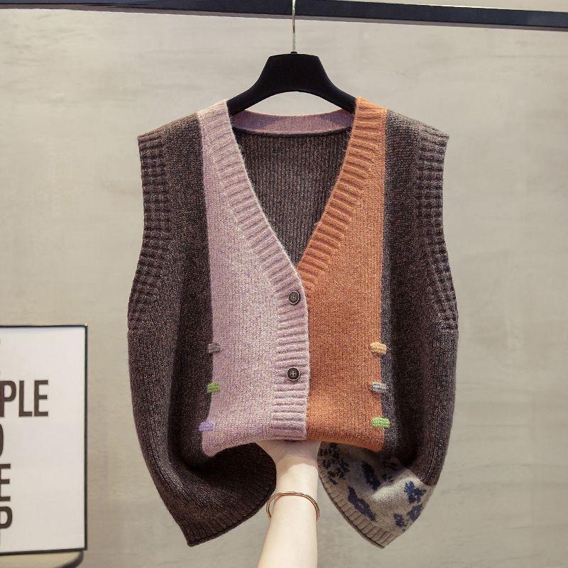 Product Introduction of Áo Len Cardigan Dệt Kim, Áo Vest Xuân Thu, Thời Trang Mới, Kiểu Dáng Rộng Rãi, Áo Mặc Bên Ngoài Dễ Phối Đồ, Thích Hợp Cho Năm 2025 Nữ Top Women 4
