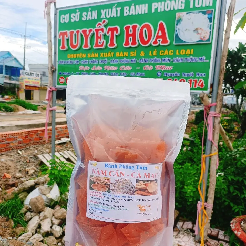 Bánh phồng tôm 2 túi 1 ký