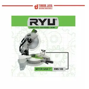 RYU RMS180 Mesin Potong Aluminium Kayu Mitter Miter Saw 7 inch dewalt