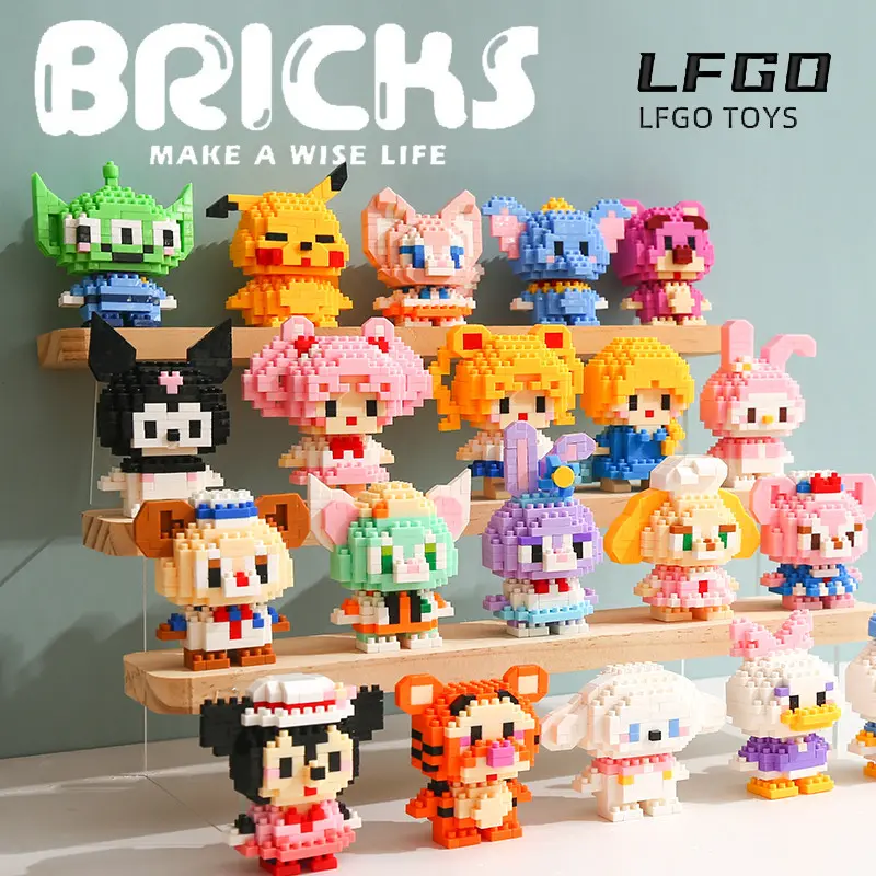 Mainan Nano Bricks Mainan Balok Susun Nano Block Mainan Edukasi 3D Puzzle Mainan Building Blocks