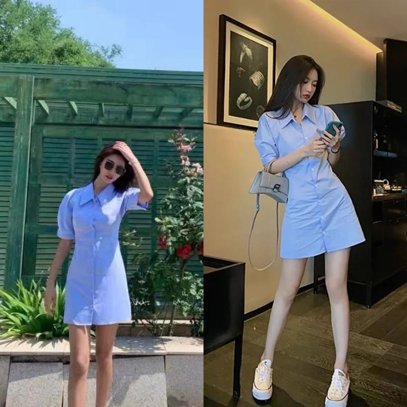 Váy đầm AA22 phom chữ A phong cách thanh lịch, duyên dáng  - Voi Dress Nữ Women 3